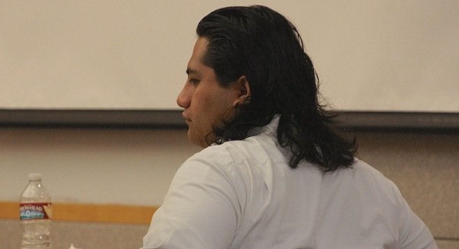Diego Arturo Martinez, 22, not guilty. Photo by Eva