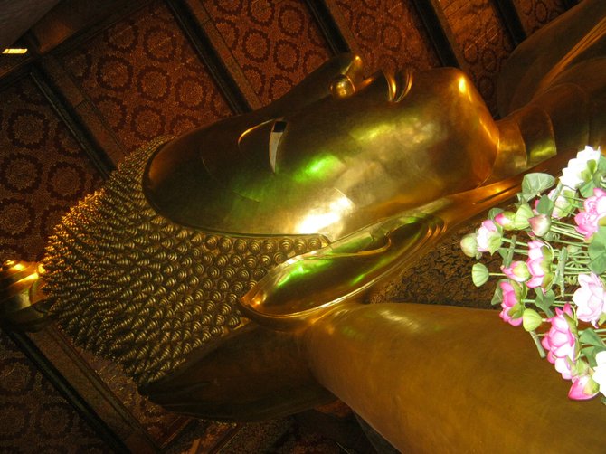 Reclining Buddha  Bangkok, Thailand
