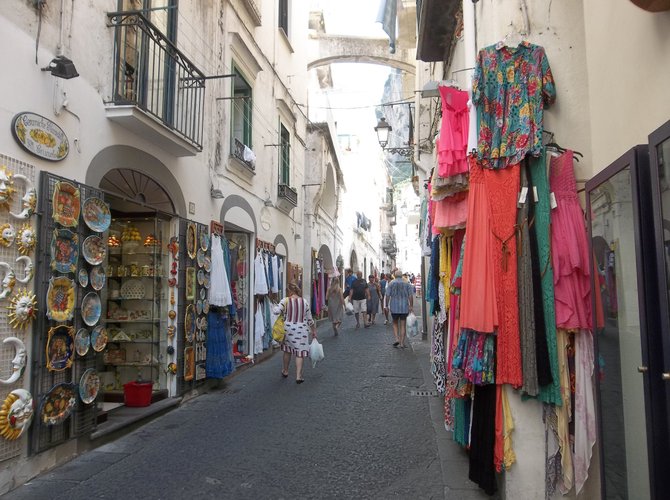 Street in Sorrento, Italy