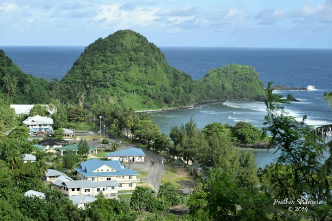 View from Leone on the west side of the island.
American Samoa