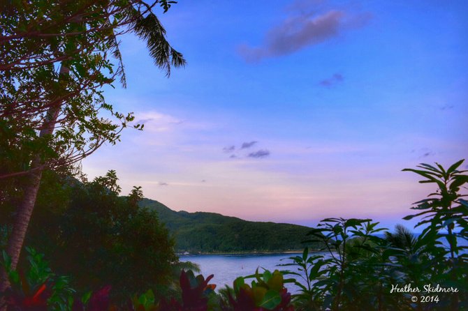 Sunset in American Samoa