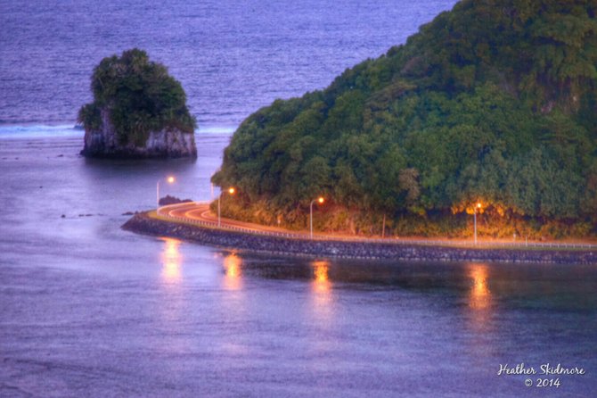 Sunset in American Samoa