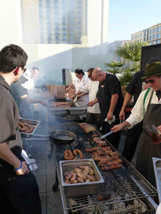 Sausage Fest will be held July 16 at Hotel Solamar between 5:30-8:30 p.m.