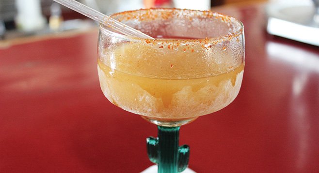 Tamarindo slushy at Chiquita’s Mexican Food
