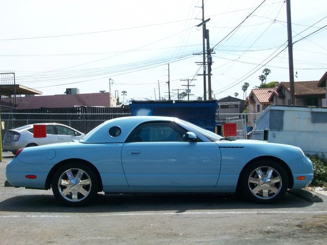 My dream car parked at the Dollar Store in Pacific Beach.