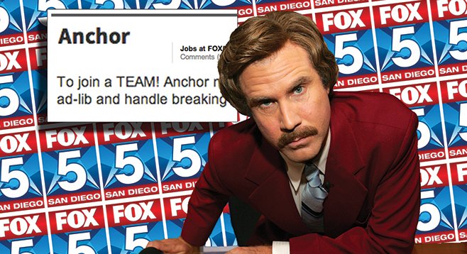 Don’t be surprised to see Ron Burgundy back on the air again.