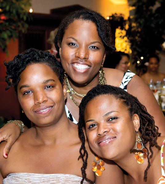 Asante Salaam (top, with her sisters) says, “I don’t think ever in my time in San Diego did I feel socially at home.” 