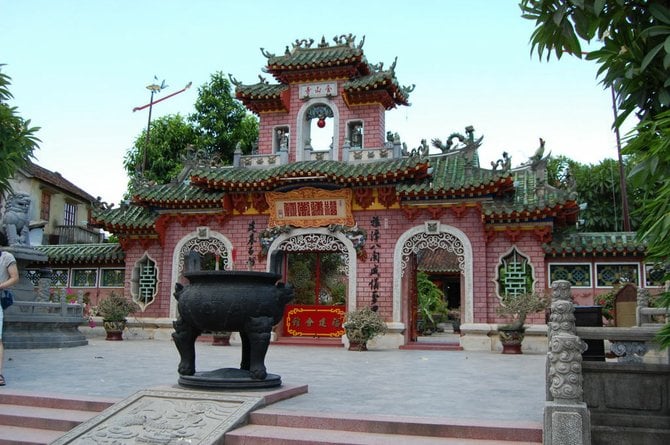 The Phuc Kien Assembly Hall in Hội An's Old Quarter.