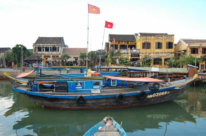 Located south of Danang, Hội An has been a traditional trading port.