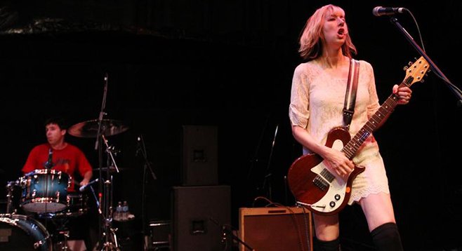 Pop-punk trio the Muffs will preview Whoop Dee Do for a Casbah crowd on Saturday.