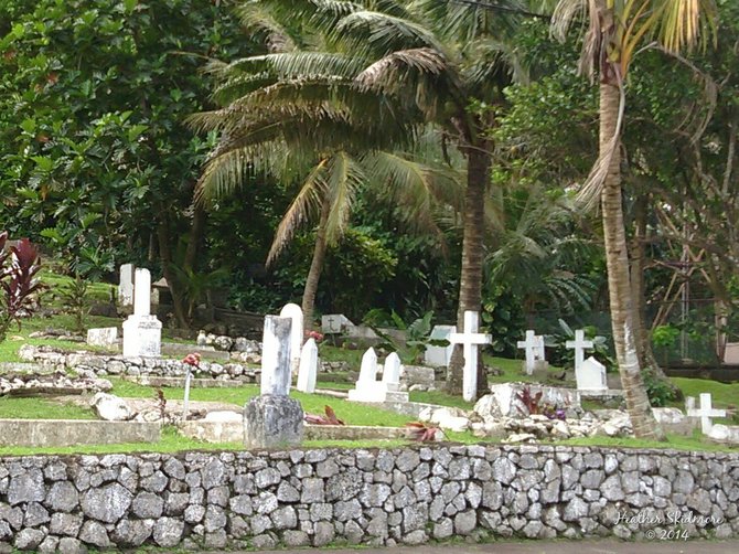 Family Burial Grounds in American Samoa.