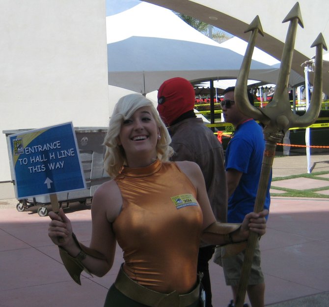 Comic-Con volunteer