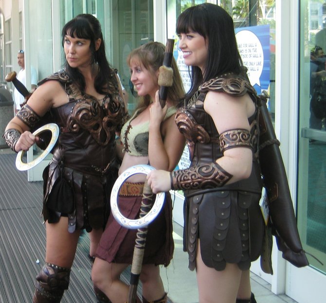 Xena, Gabrielle and Xena