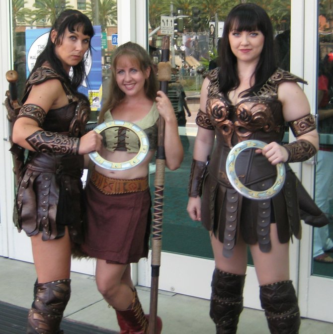 Xena, Gabrielle and Xena