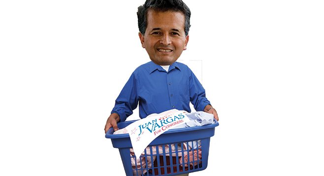 Juan Vargas carries a big load of campaign debt to the fundraising machine.