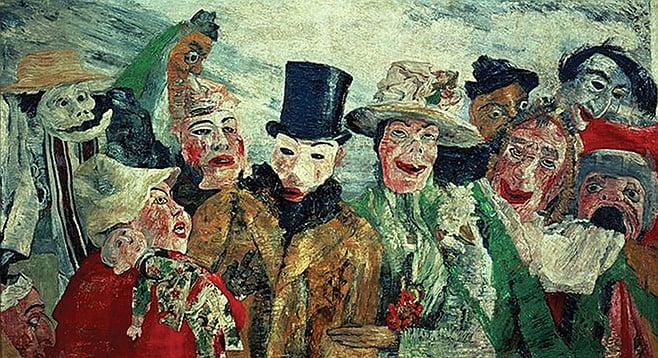 The Intrigue, by James Ensor (1890)