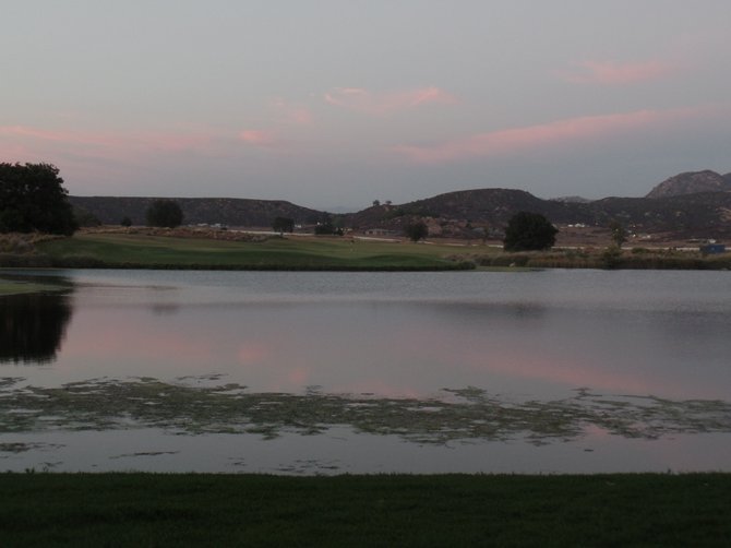 Pink, blue and Green, fore! : Barona Creek Golf course circle pond.
Get out, get beyond, come make a bond: U, urs, & nature.