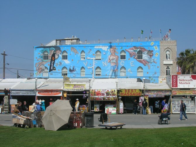  Venice Reconstituted mural. 