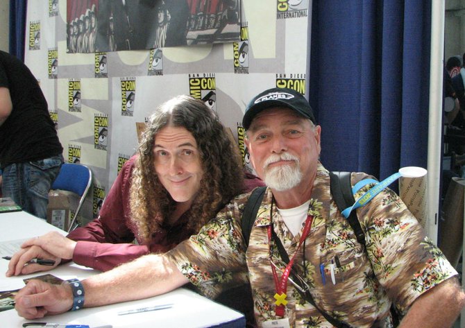 Me with Weird Al Yankovic at Comic Con 2014.