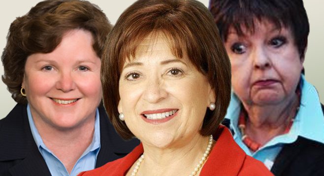 Cheryl Cox, Mary Salas, Pamela Bensoussan