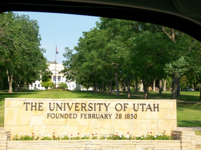 The University of Utah campus in Salt Lake City.