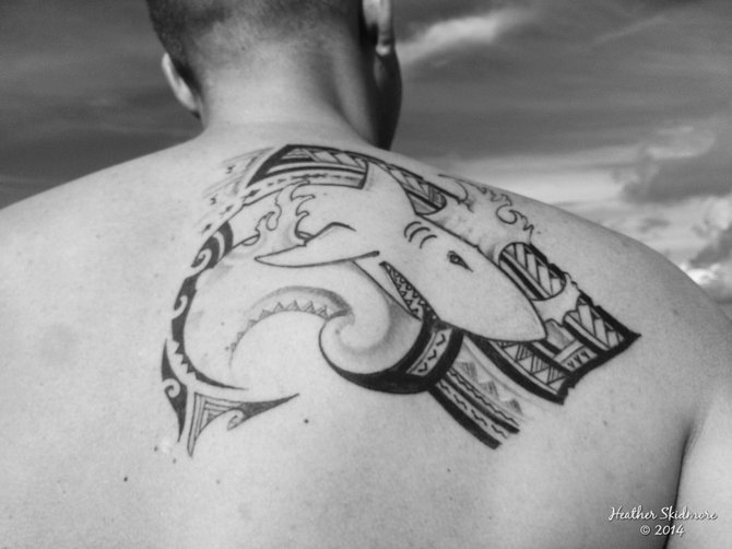 Tattooed in American Samoa. 
Off Da Rock Tattoos