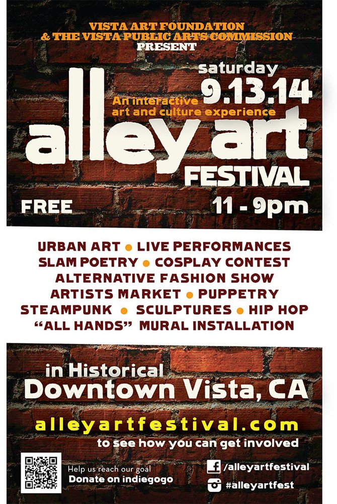 Alley Art Festival featuring Tattoo art.