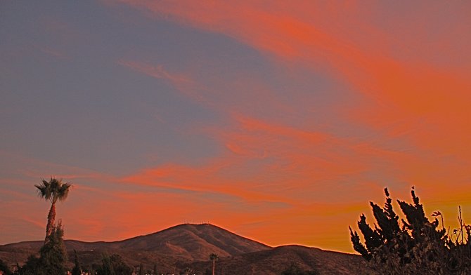 Mount San Miguel Sunset