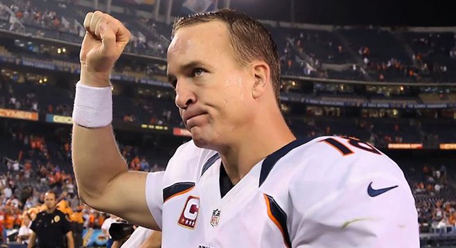 Peyton Manning’s NFL records go on for two pages, single-spaced.