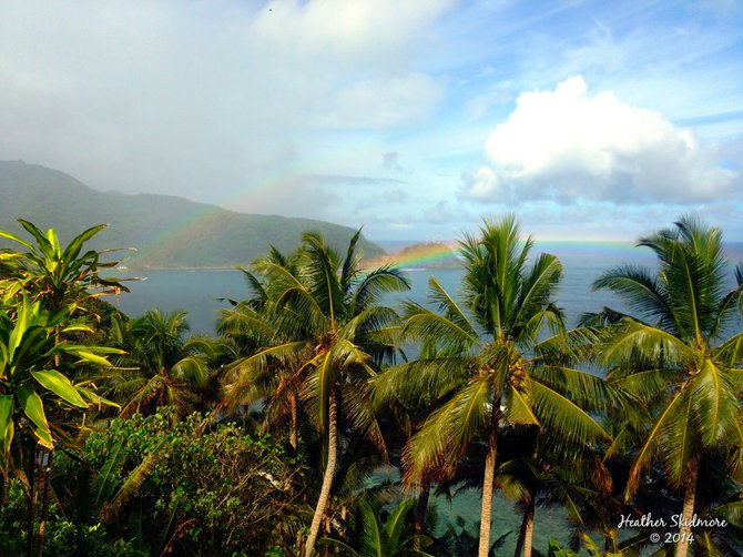 Rainbows in American Samoa