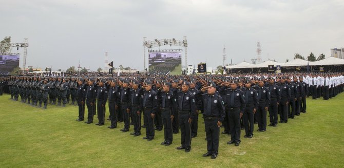 Gendarmería Nacional (Photo: Presidency of México)