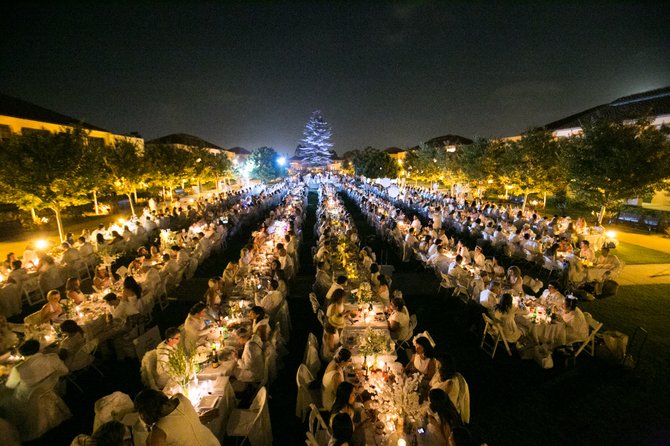 Diner En Blanc, now in its third year in San Diego, started 25 years ago in Paris