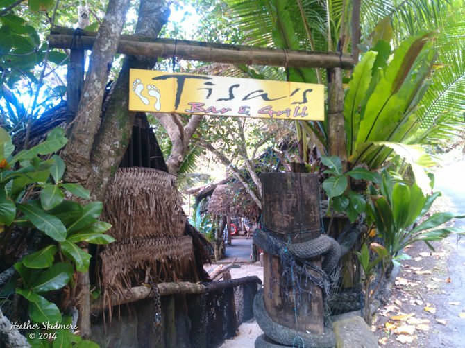 Tisa's Barefoot Bar.
American Samoa