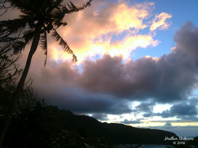 Sunrise at Falepule.
American Samoa