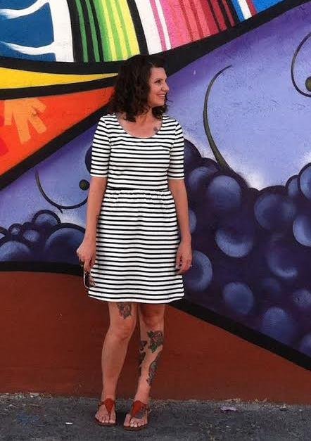 Tyra Kobriger shows off her tattoos in Escondido