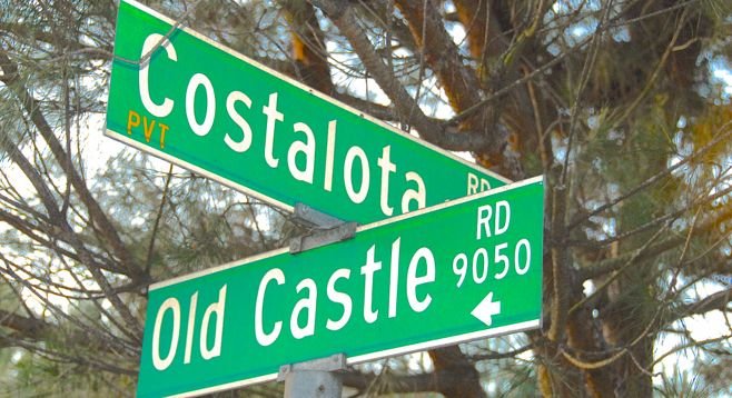 The Lucero home on Costalota Road has since been sold. Photo by Weatherston