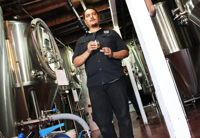 Brewer Ramon Cruz Fonseca of Tijuana craft brewery Border Psycho
