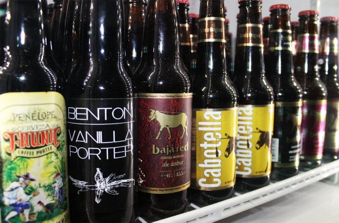 Ice cold craft beers for sale in Tijuana 