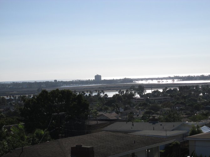 View of Mission Bay from our Bay Park neighborhood on a beautiful, sunny San Diego day.
-Traci Deleon
