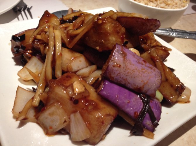 Eggplant prepped to perfection. 