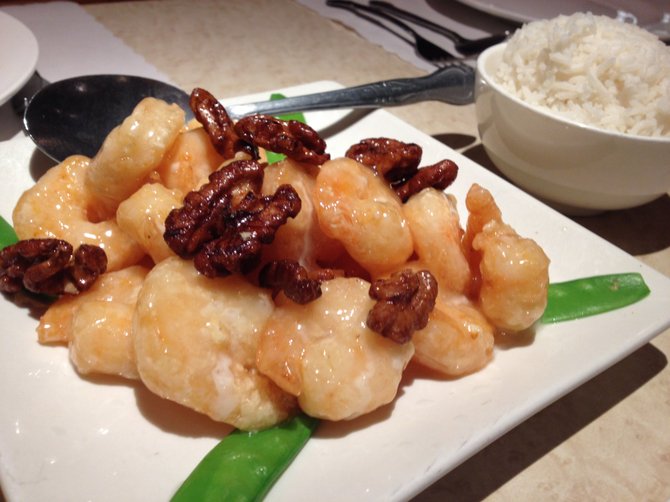 Sweet and savory honey garlic shrimp. 