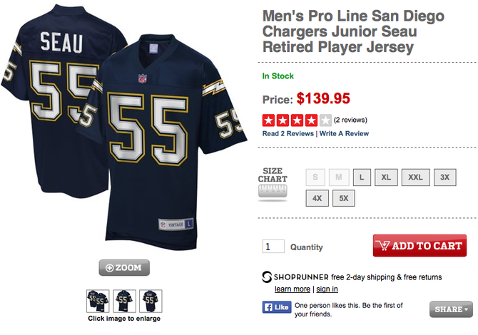 nflshop.com will still happily take your money! Buy one for Junior!