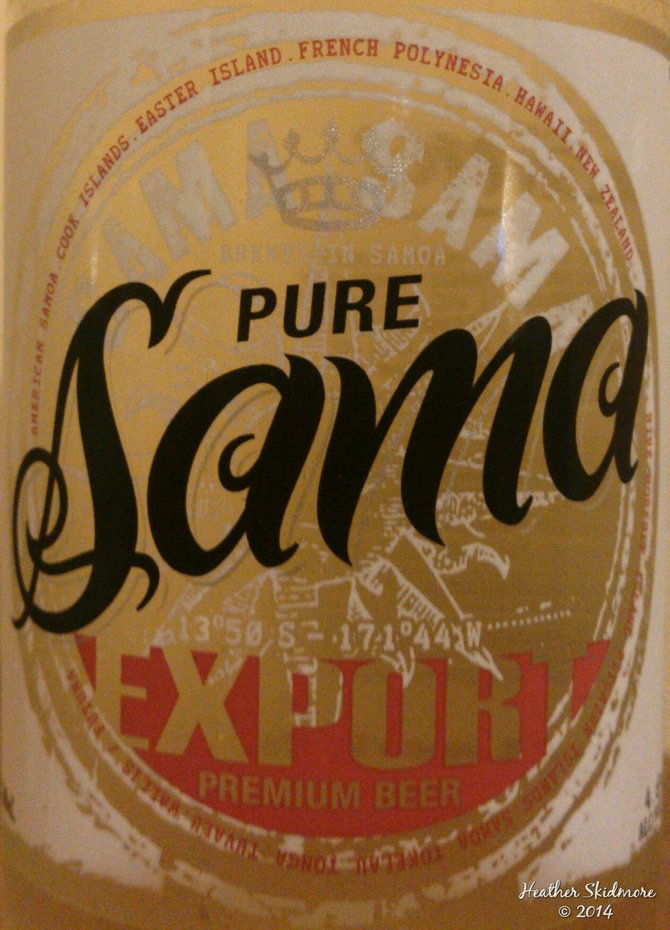Samoan Beer.