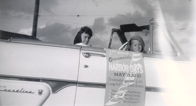 Advertising Oceanside’s second annual Harbor Days in 1961