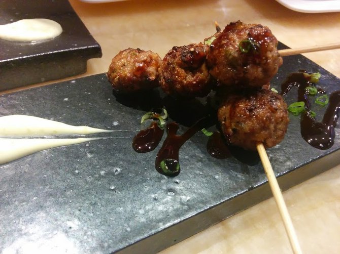 Grilled meatballs, on the other hand, are very nice
