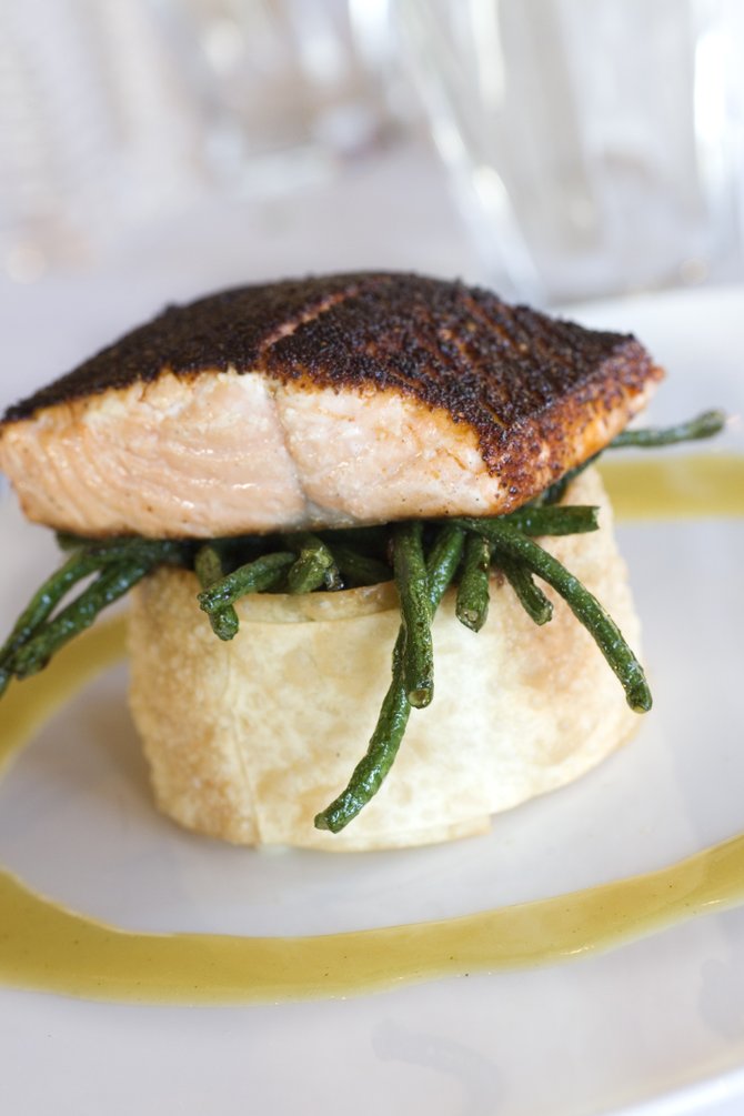 The Sugar-spiced Salmon has been on the menu at Pacifica Del Mar since it opened in October, 1989.