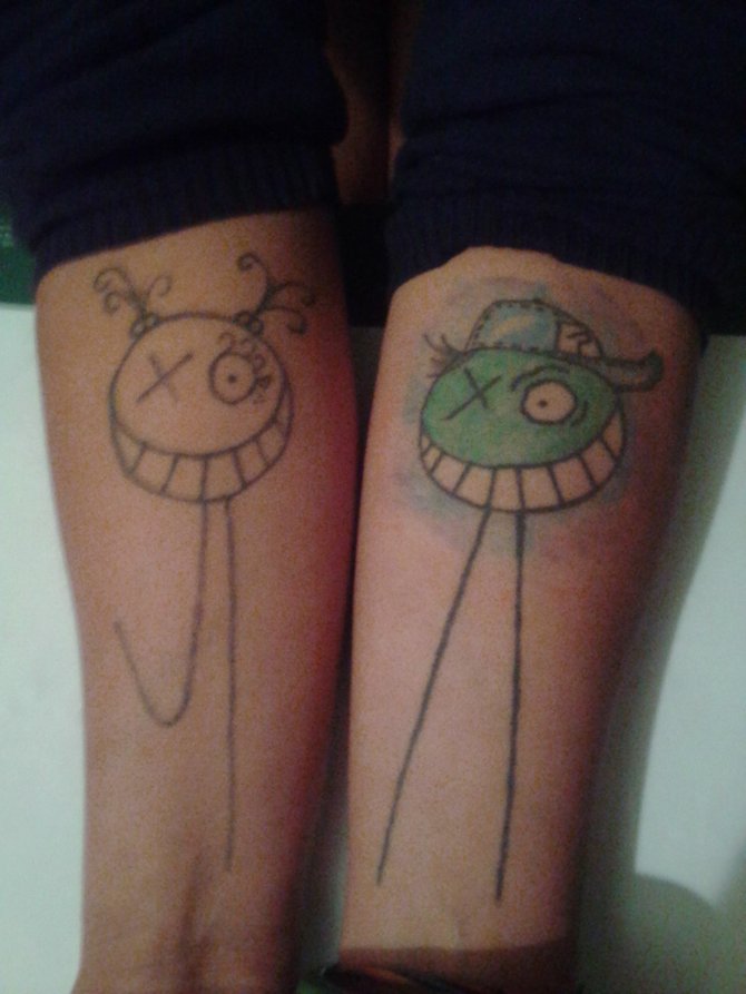 This are my my babies. made by Rich Moon. Its work in progress. I made the unique and  I can always make them dance to bring a smile to those that are curious and loving of the arts and Imagination....  I Have to say.... " the greats thing about my tattoos is that the person that has my skin has my heart".  