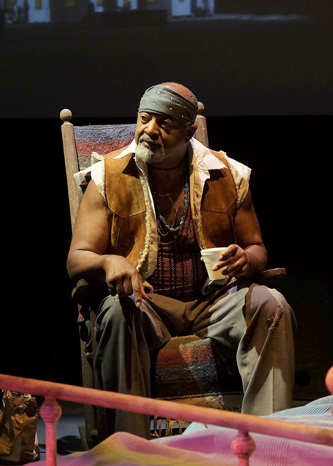 Antonio TJ Johnson in Fool for Love at Cygnet - Image by Ken Jacques