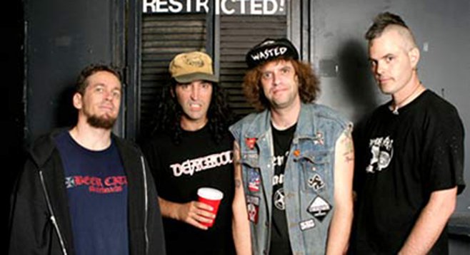Hardcore Imbeciles D.R.I. will spin a pit at Brick by Brick on Saturday.