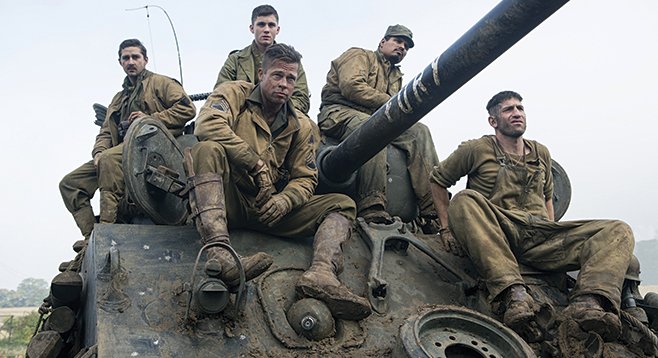 Fury: War may be hell, but it is also muddy.